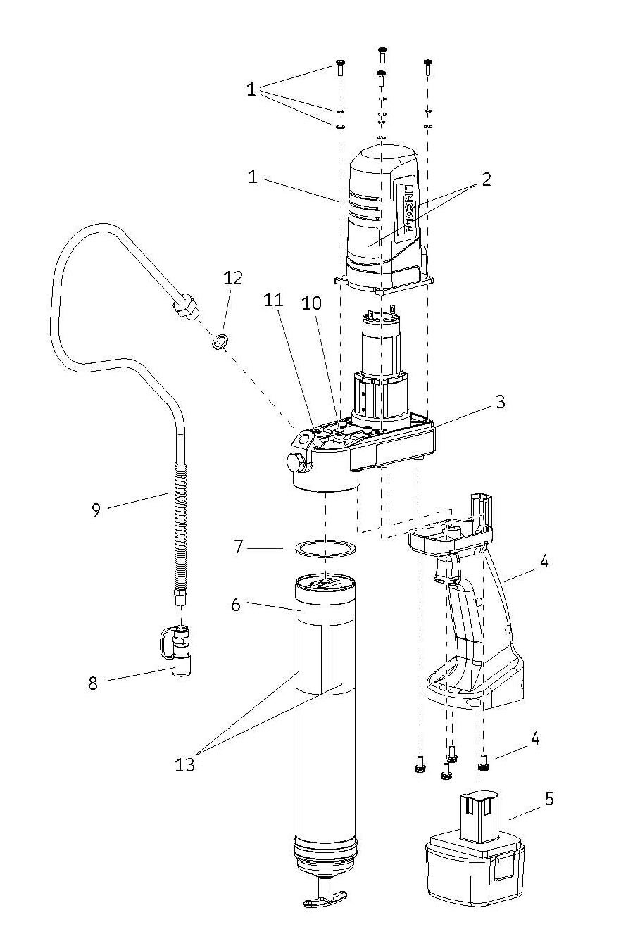 lincoln power luber 1200 series D, lincoln power luber 1200 series D