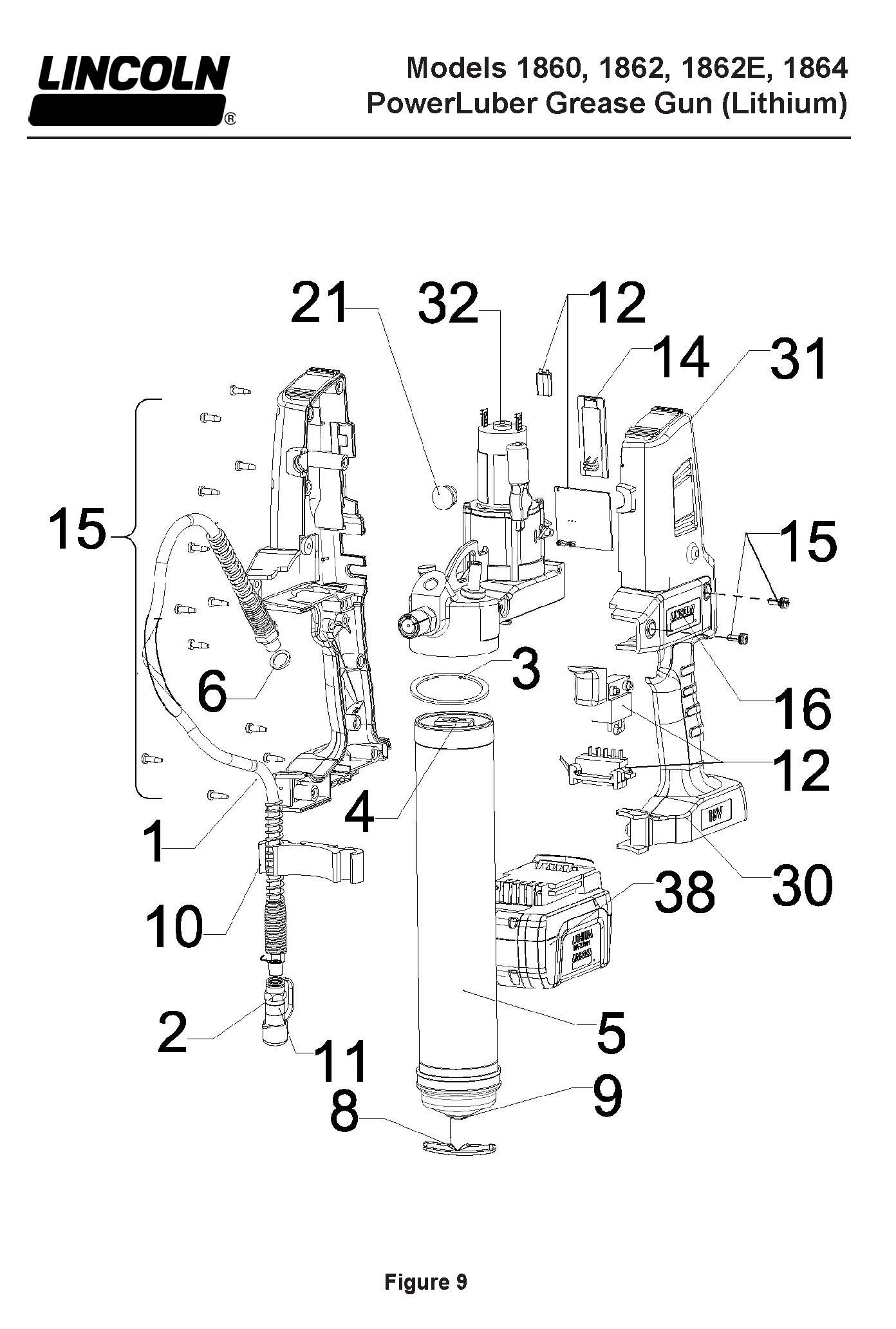 Lincoln Auto Lube Parts